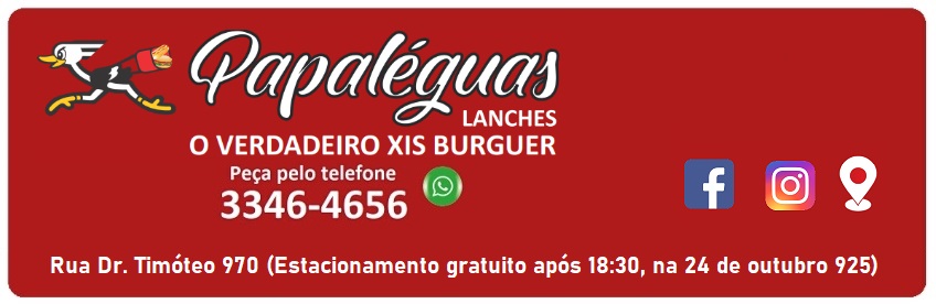 Novo cardápio para melhor - Papa Burguer- Delivery