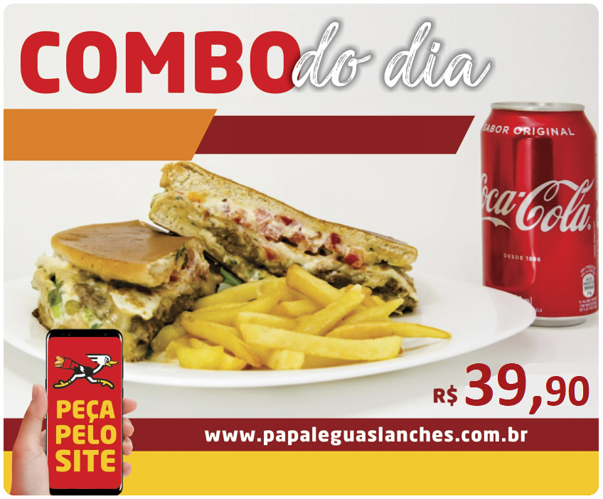 Papa Léguas Lanches Tele Entrega lanches e bebidas 3346-4656